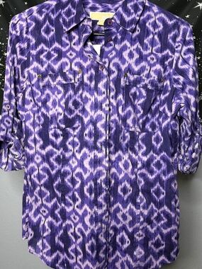 Michael Kors NWT small purple top